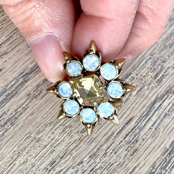 Stella & Dot Starburst Eva Cocktail Ring - Gold - Picture 7 of 7